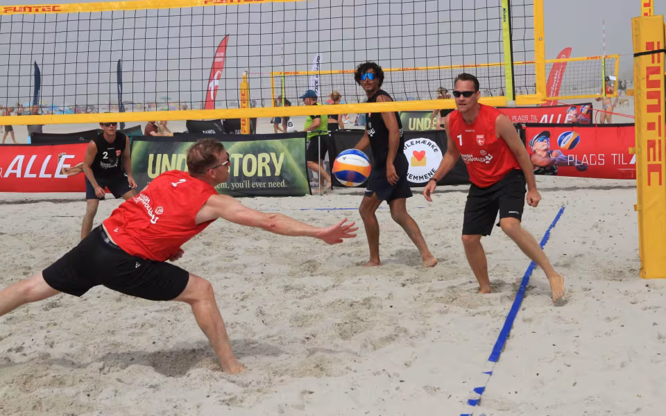 Semifinaler i beachvolley ved Henne