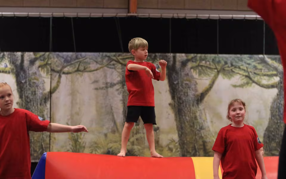 Forårsstemning i Outrup med GUB Gymnastik