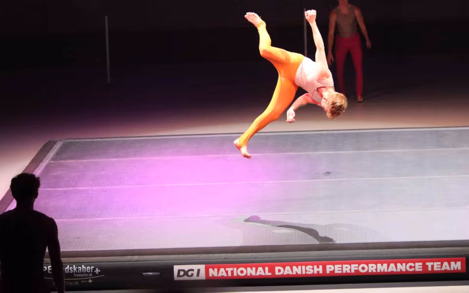 Outrup-gymnast imponerer på Danmarksturné