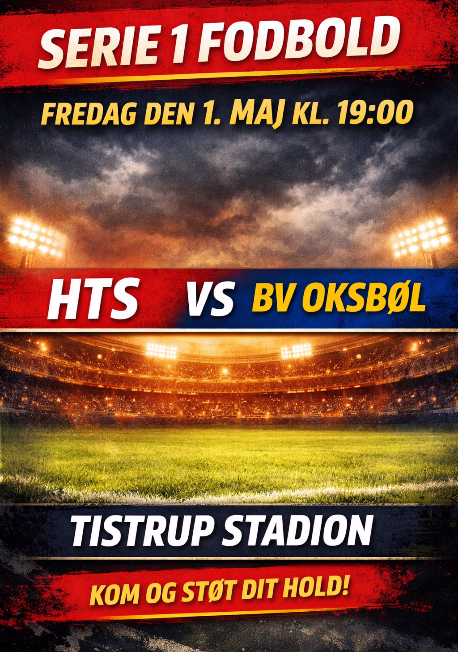 Serie 1 fodbold HTS mod BV Oksbøl.