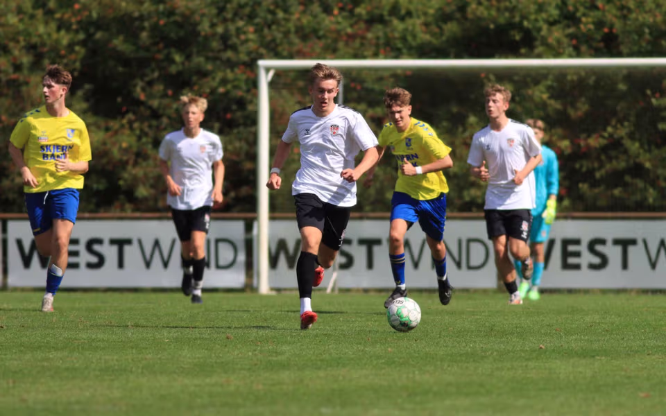 U-19 drenge fordobler point med remis
