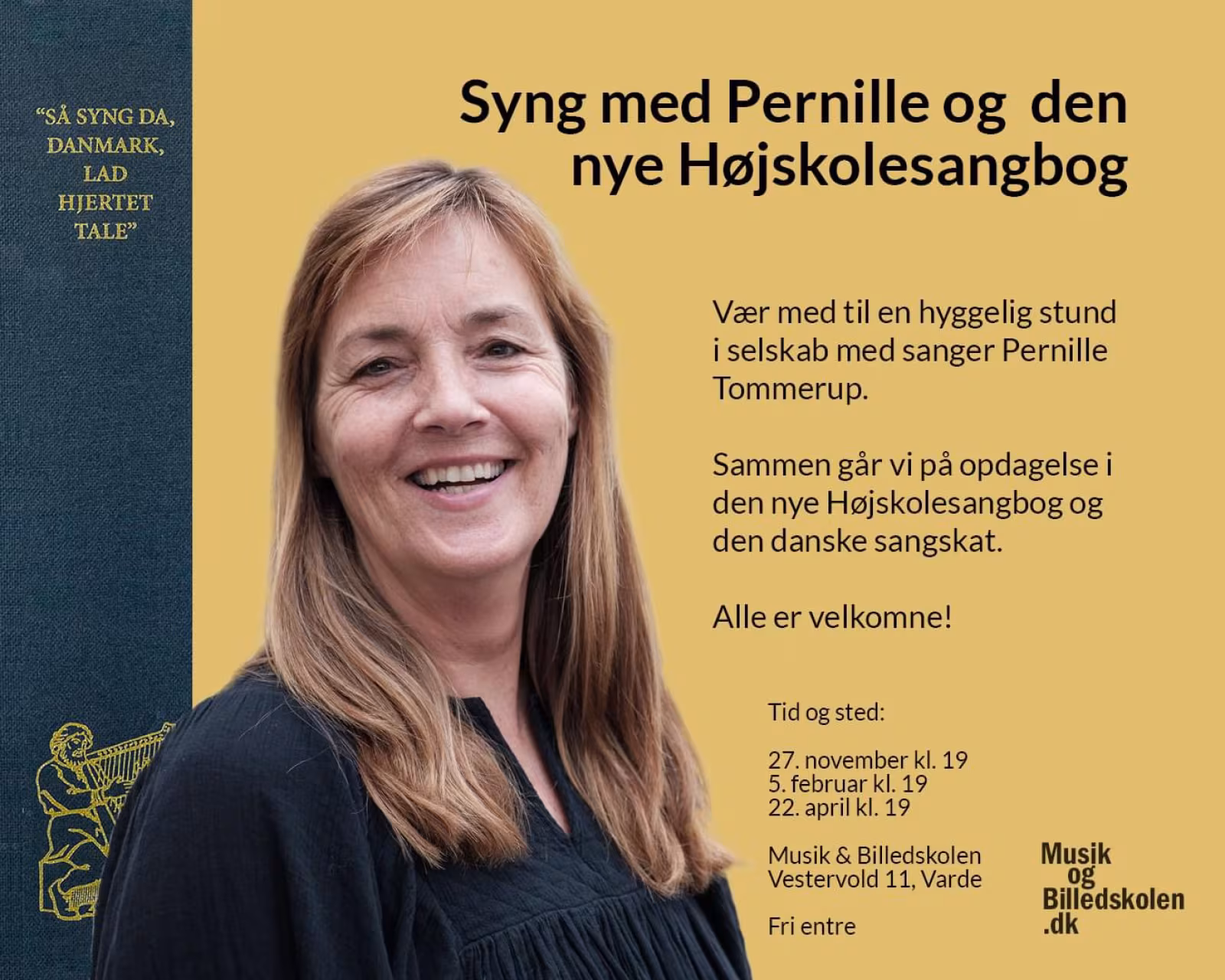 Sangaftener fejrer ny Højskolesangbog
