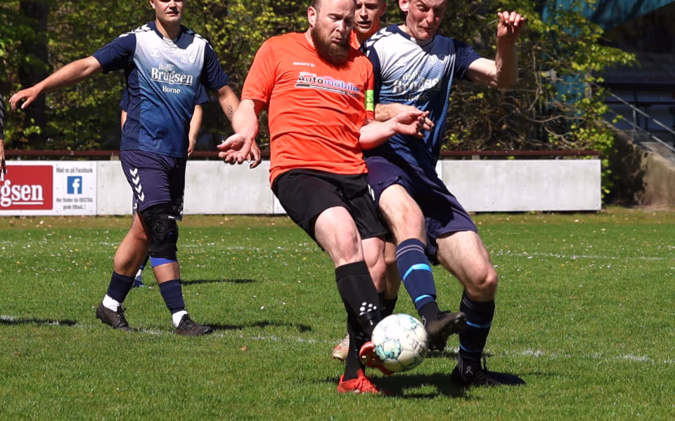 HTS fodbold serie 3 herre tabte 0 -1 til Alslev på Tistrup Stadion.