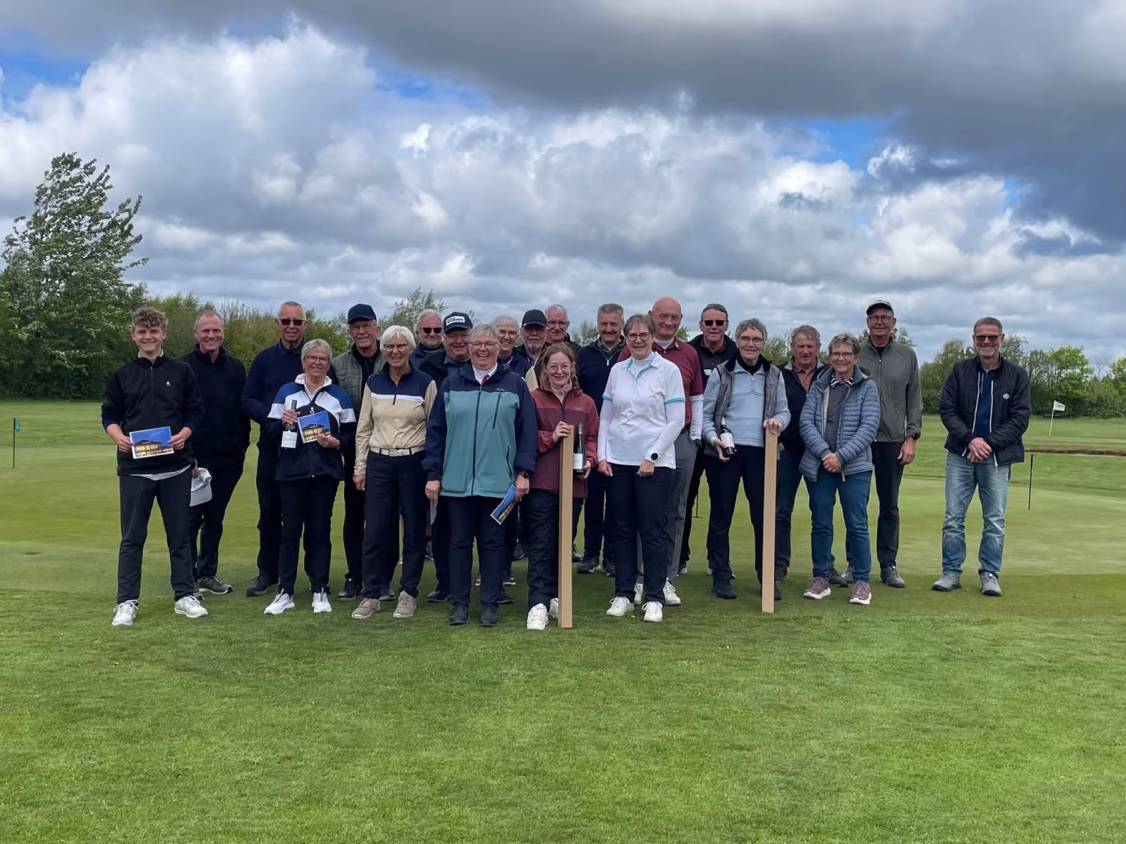 Regnfuld dag med fællesskab i Outrup Golfklub