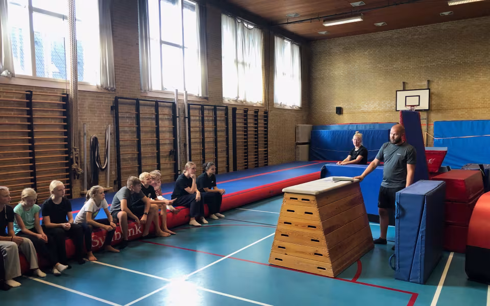 Ledere og trænere til den kommende gymnastiksæson var søndag på kursus på Ansager Skole