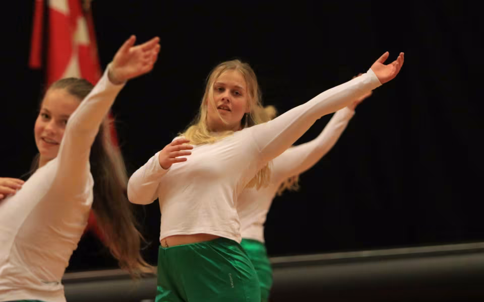 DGI opvisningsweekend  i gang