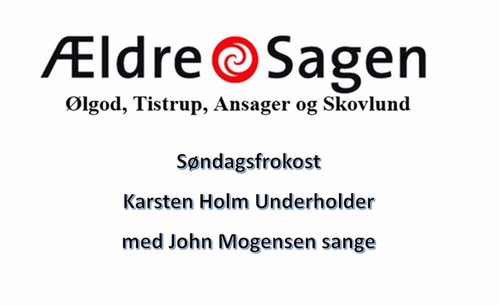 Søndagsfrokost og underholdning med Karsten Holm