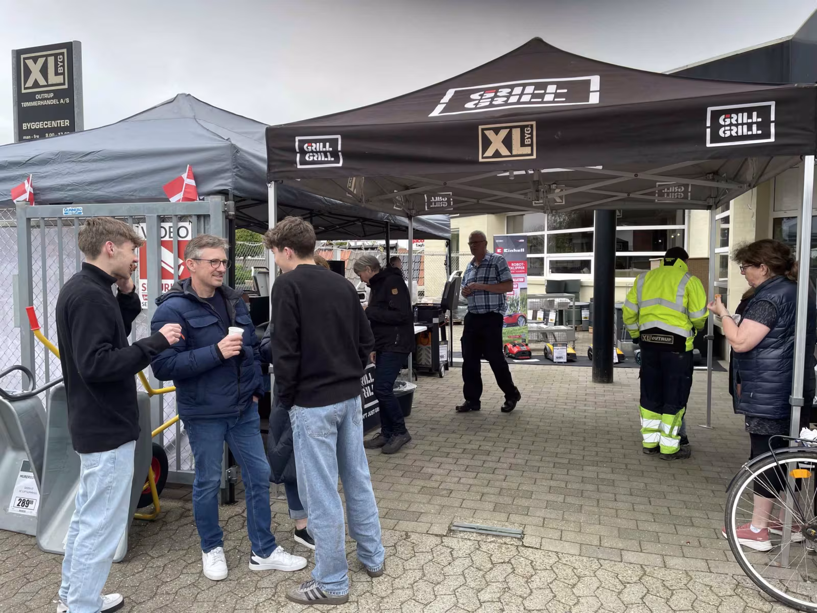 Grill Demo dag hos XL BYG i Outrup