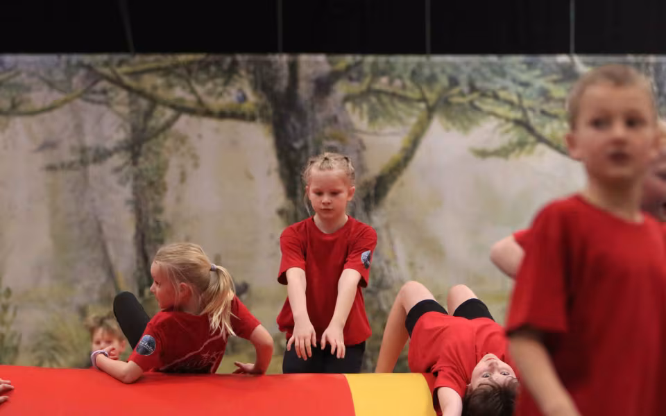 Forårsstemning i Outrup med GUB Gymnastik
