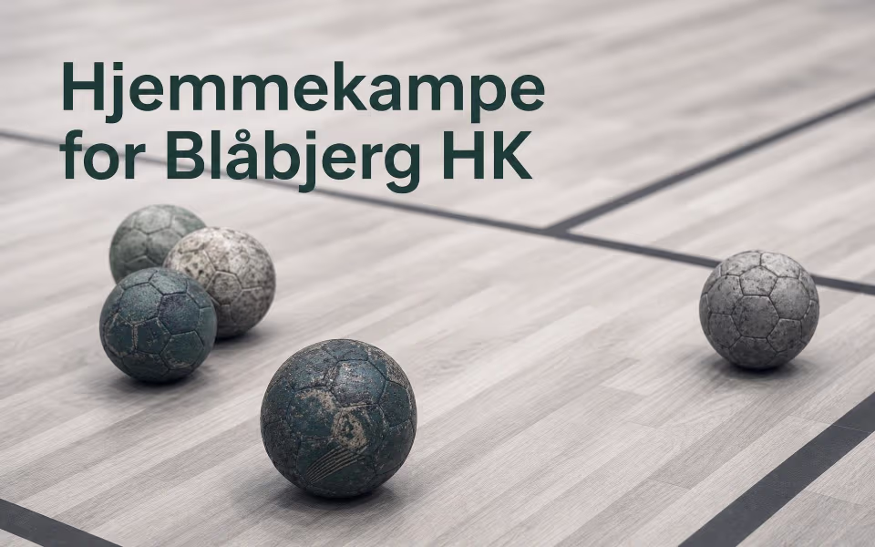 Hjemmekampe for Blåbjerg HK