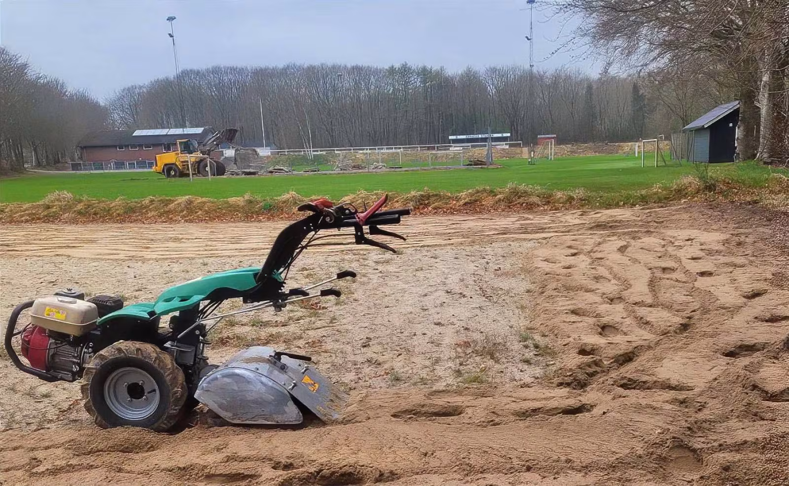 Volleybanen ved stadion