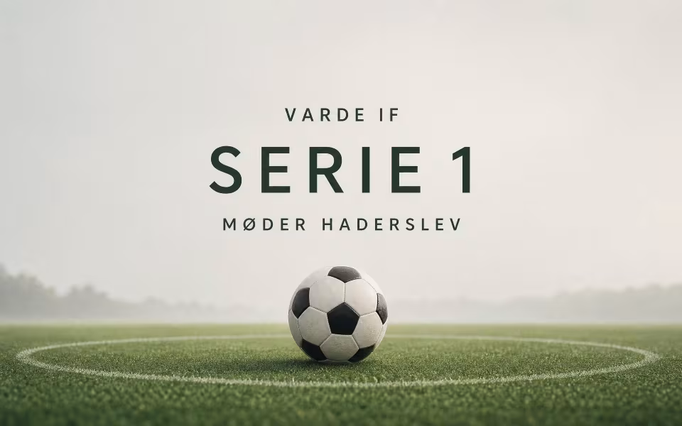 Varde IF Serie 1  møder Haderslev