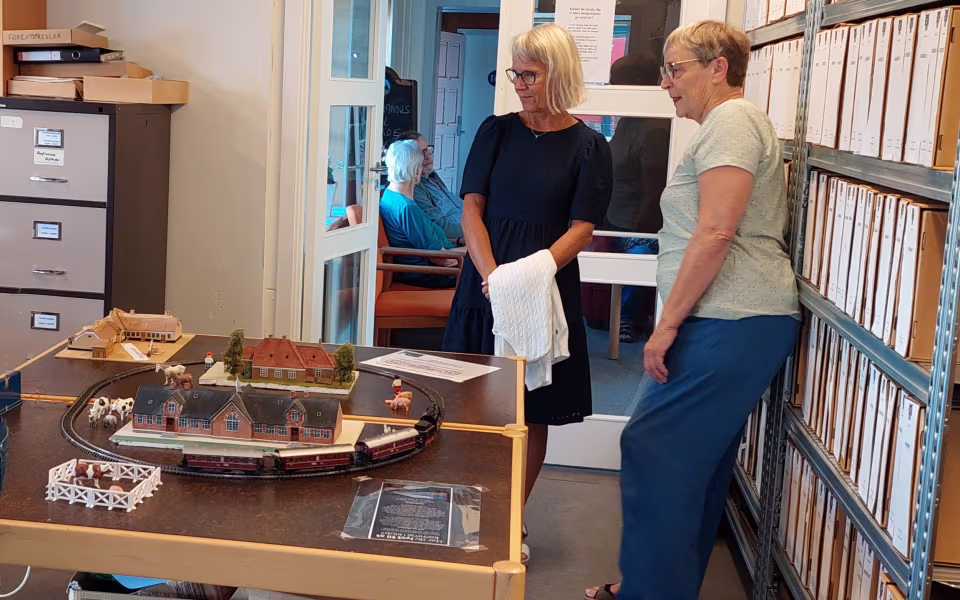 Togudstilling om Varde Grindstedbanens betydning for Ansager