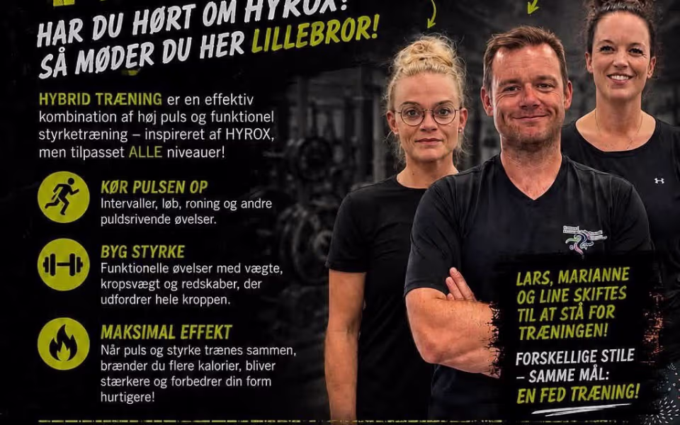 Træn stærkere sammen fra september