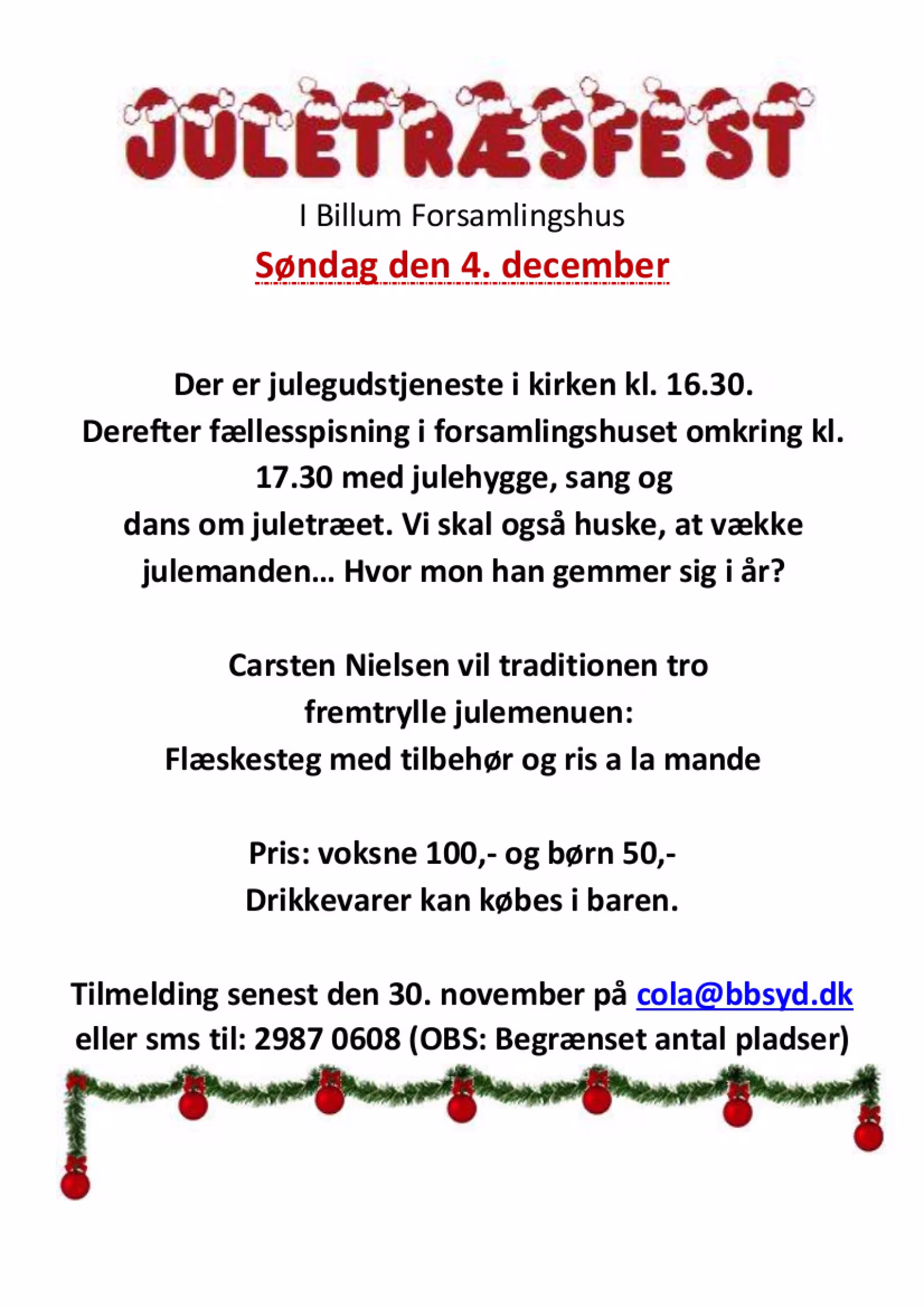 Juletræsfest