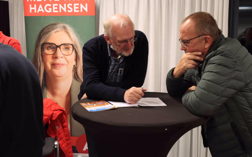 Valgcafé bragte borgere og politikere sammen