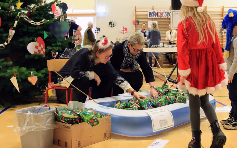 Julemarked trak fulde huse