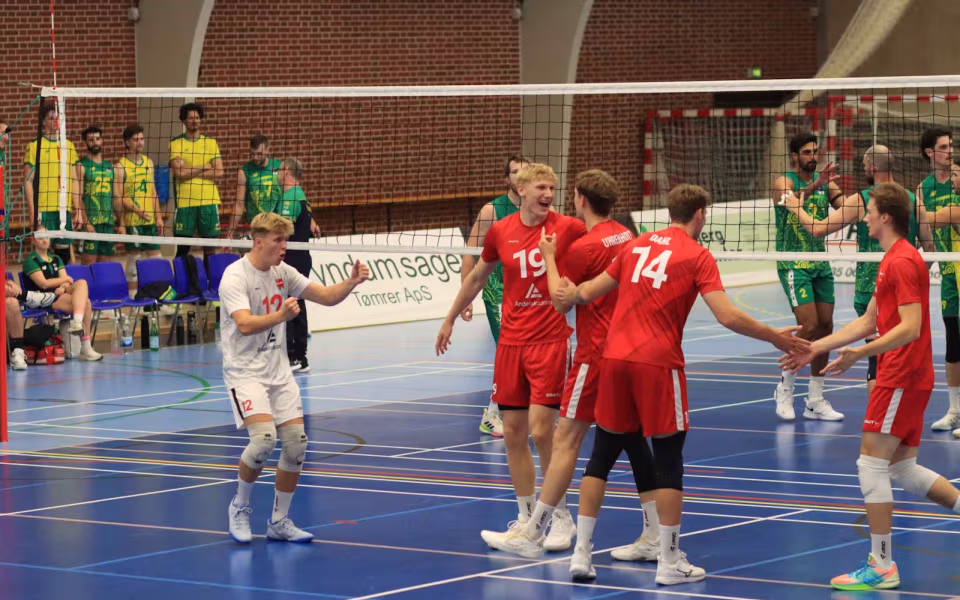 Dansk comeback tænder volleyballfesten