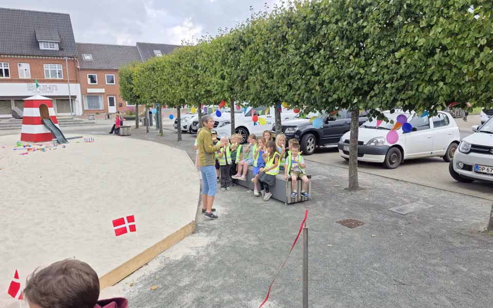 Billeder fra festlig indvielse af Tistrup By-Strand