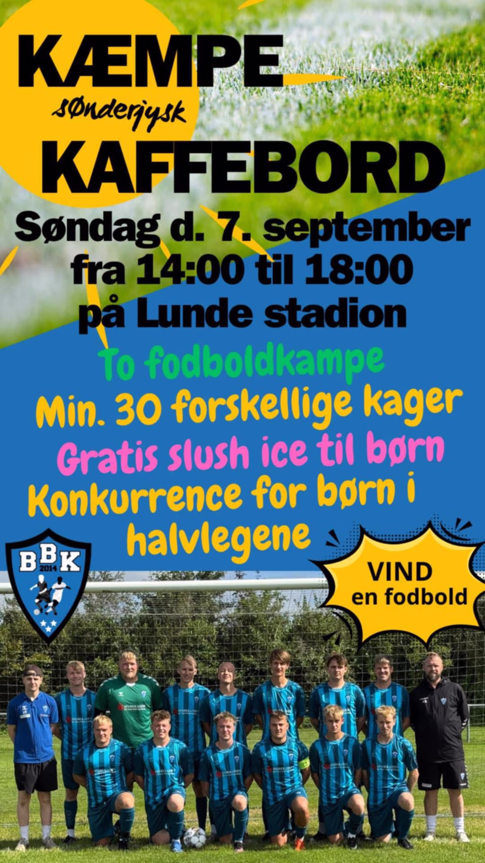 Kæmpe sønderjysk kaffebord i Lunde