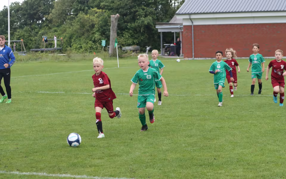 Fodboldfest for U-8 drengehold