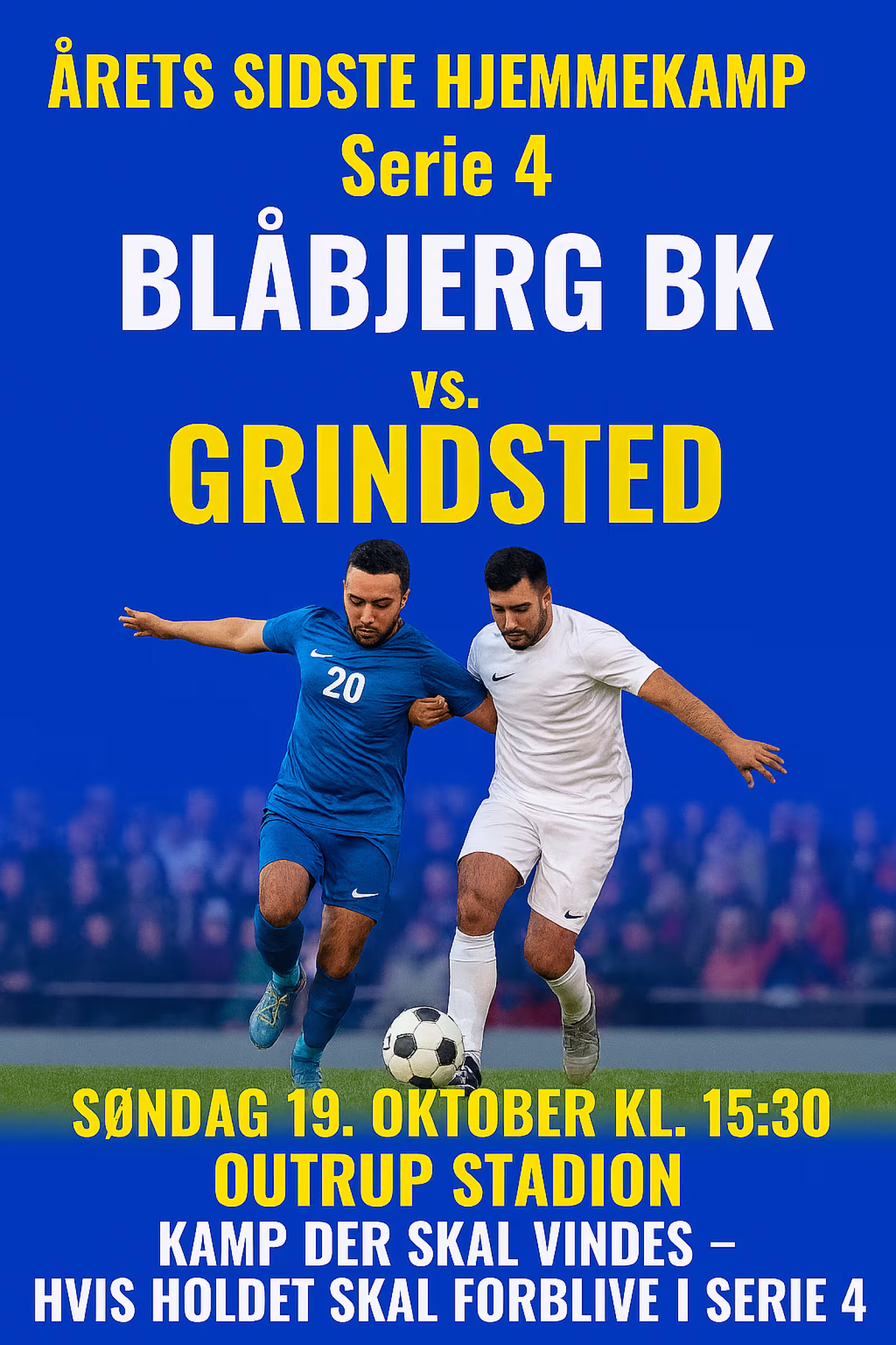 Skal serie 4 overleve i serie 4 - kræver det en sejr!