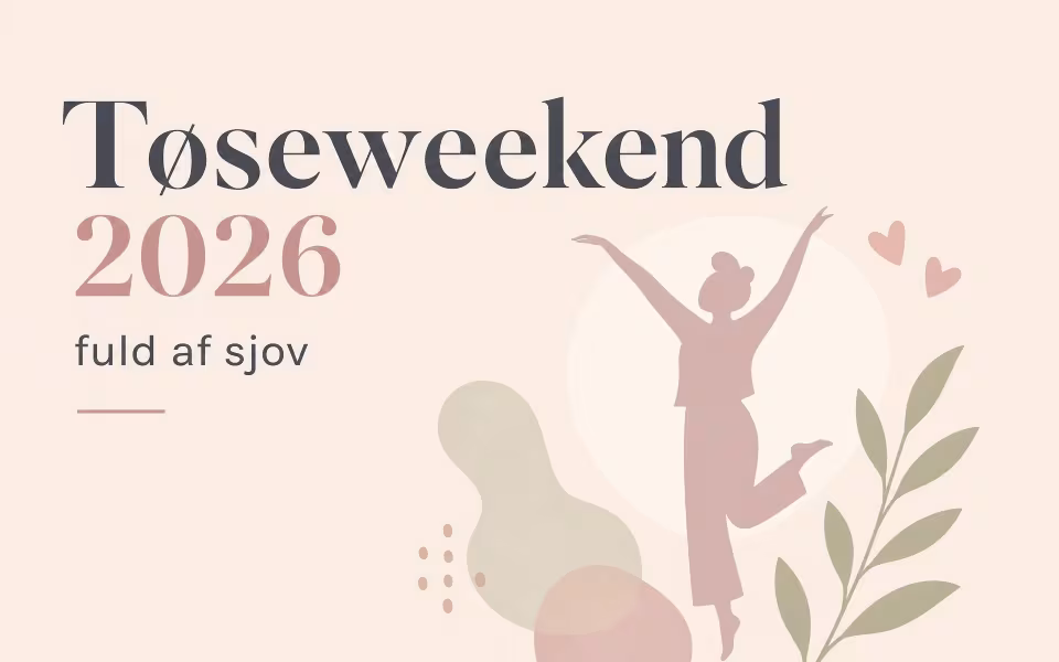 Tøseweekend 2026 fuld af sjov