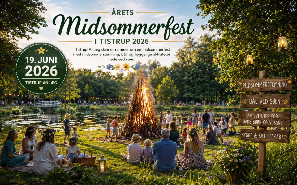 Årets Midsommerfest i Tistrup 2026 - Se program.