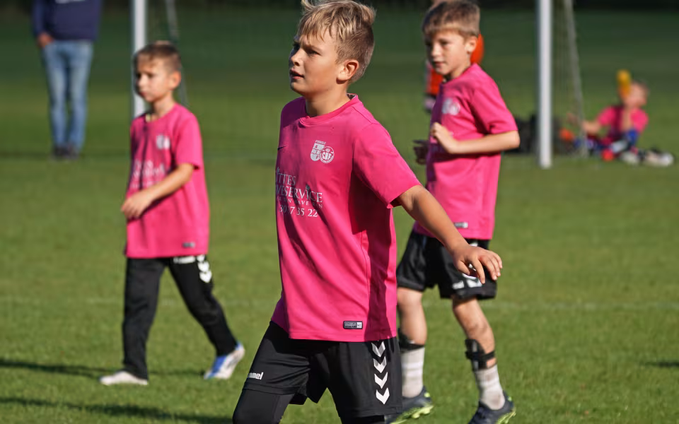 Skovlund/Ansager U9 drenge mødte Krogager B på Skovlund Stadion søndag den 25. september 2022