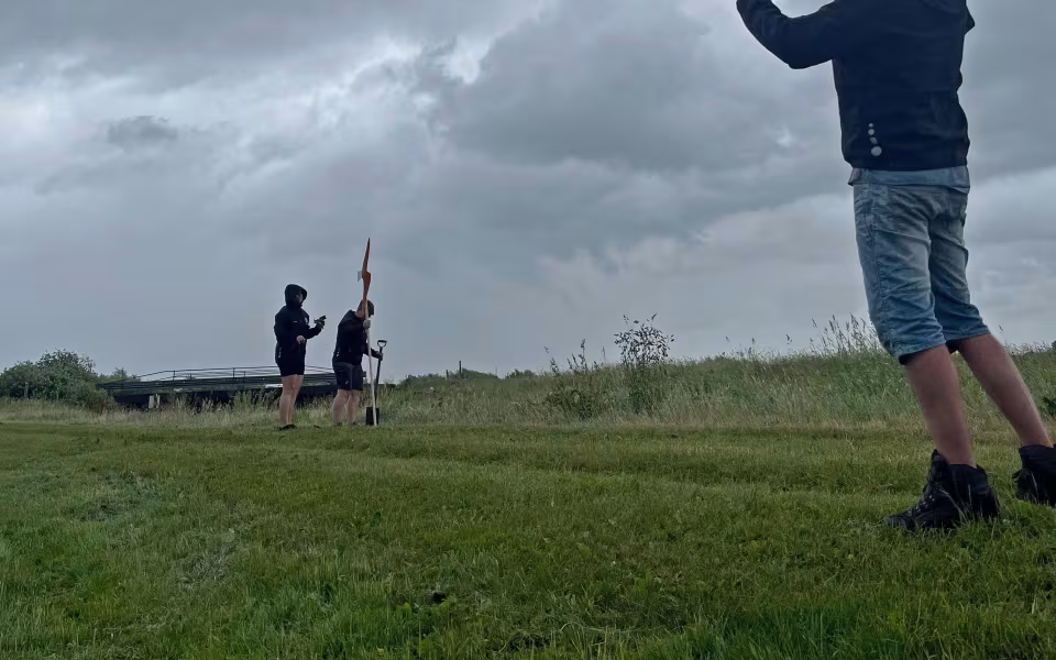 Ansager FDF på sommerlejr