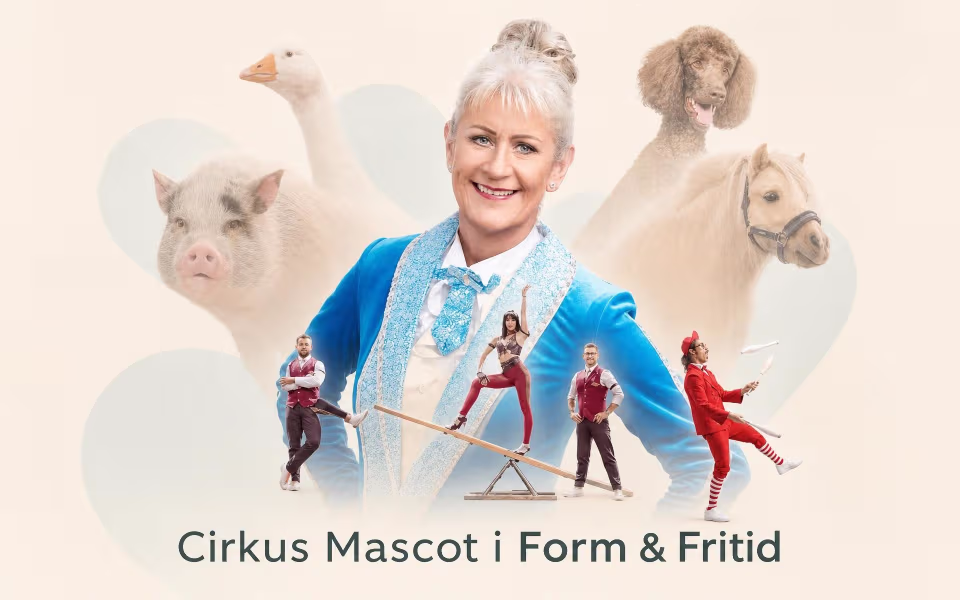 Cirkus Mascot i Form & Fritid