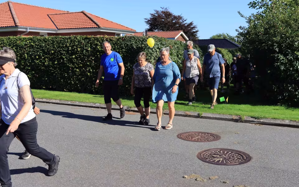 Gå-Maraton samlede 300 i Outrup