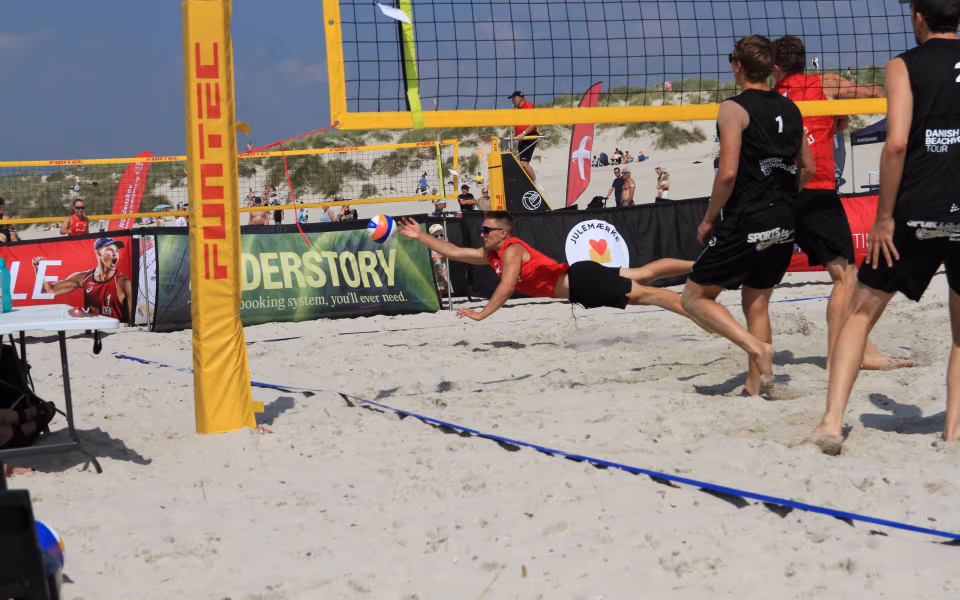 Beachvolleyfest ved Vesterhavet