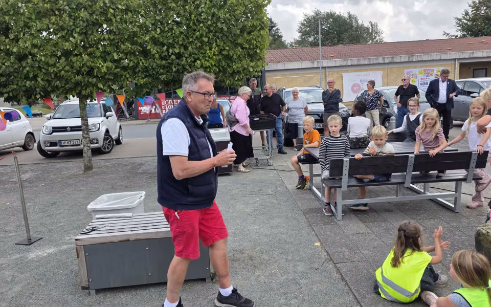 Billeder fra festlig indvielse af Tistrup By-Strand