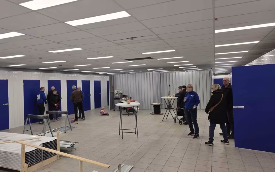 Stor opbakning til åbningsfest i Ølgod midtby