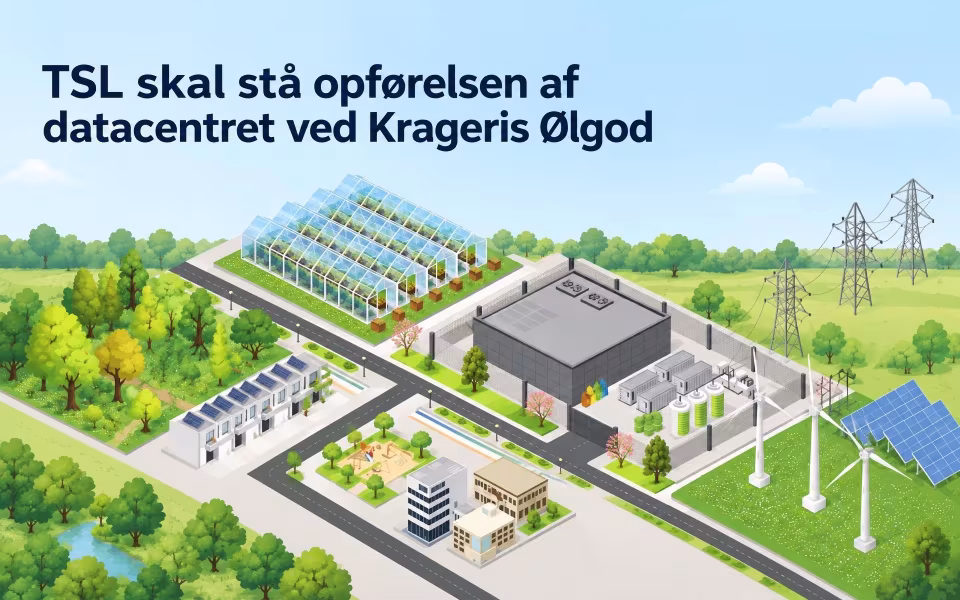 TSL skal stå opførelsen af ​​datacentret ved Krageris Ølgod