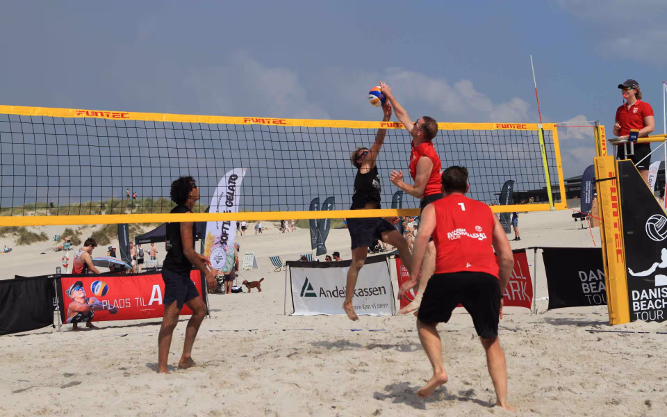 Beachvolleyfest ved Vesterhavet