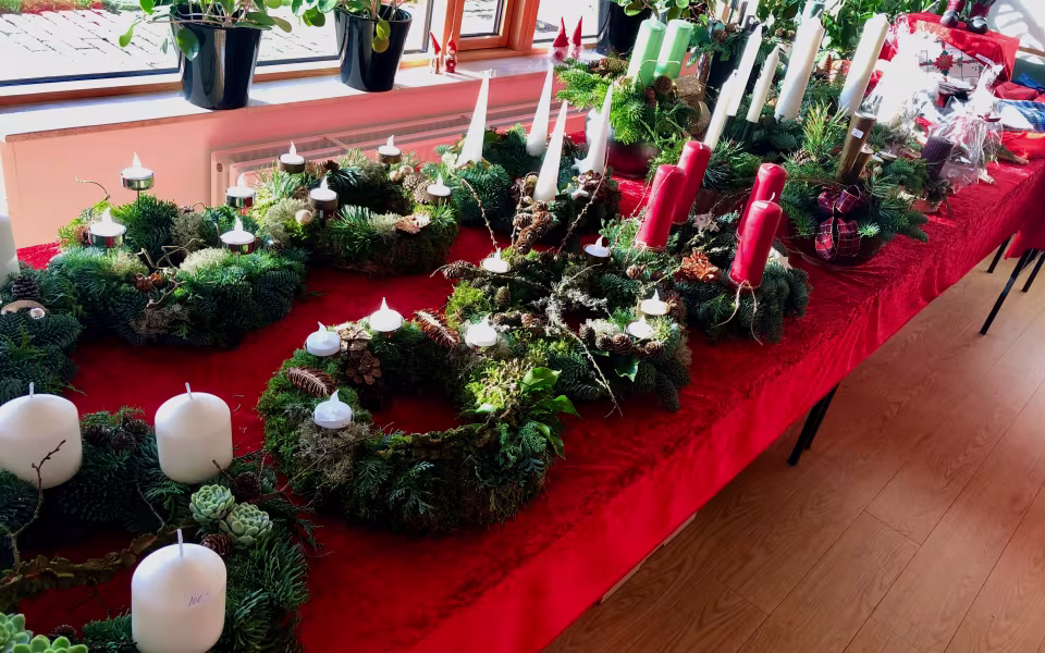 Julemarked på Ansager plejehjem