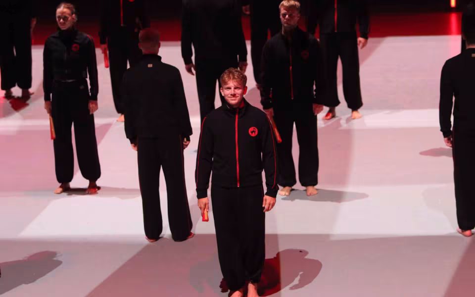 Outrup-gymnast imponerer på Danmarksturné