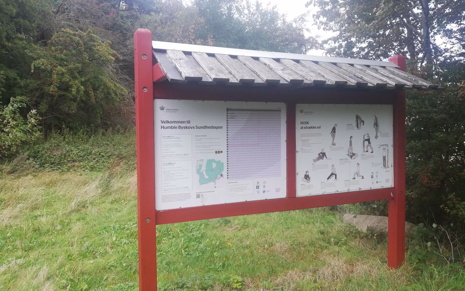 Sundhedsspor i Humble Skov