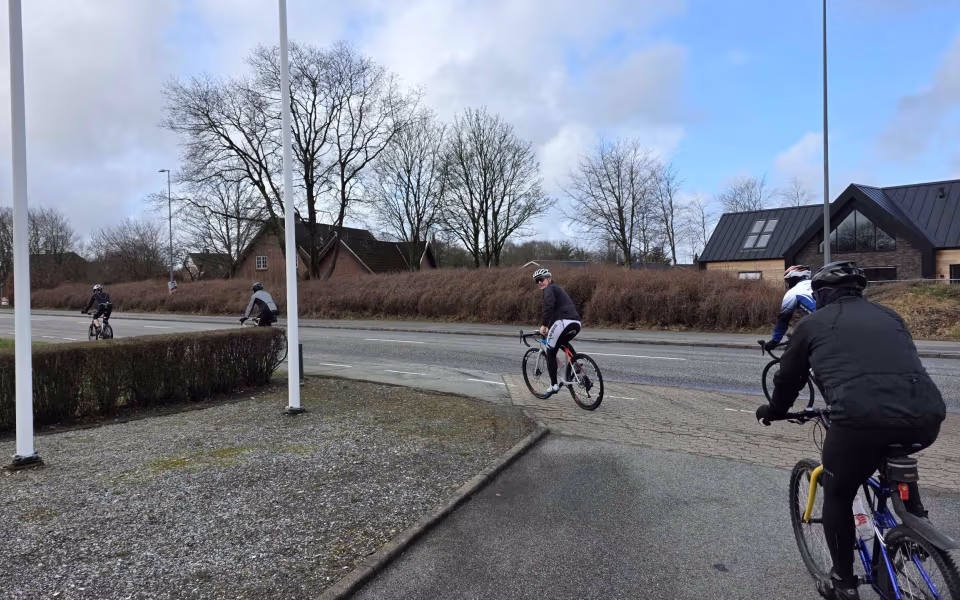 Sæsonstart hos Tistrup Cykelmotion - Vejret ok, god stemning og fremmødet ok