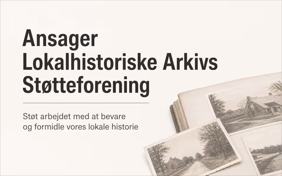 Ansager Lokalhistoriske Arkivs Støtteforening