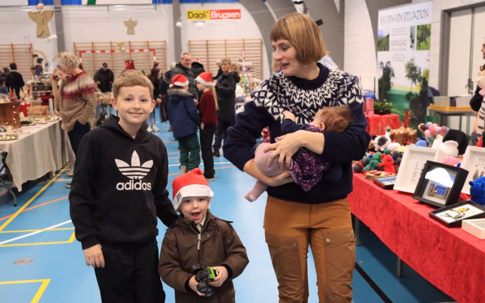 Julemarkedets hygge venter i Billum