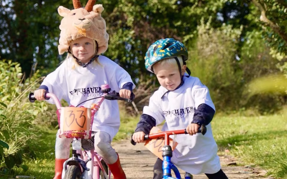 Cykelsponsorløb  i børnehave indsamler 12.000 kr