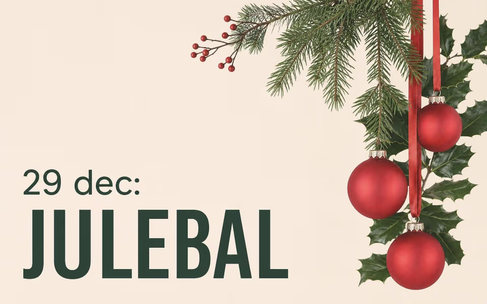 29 dec: Julebal