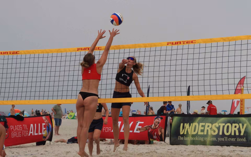 Semifinaler i beachvolley ved Henne