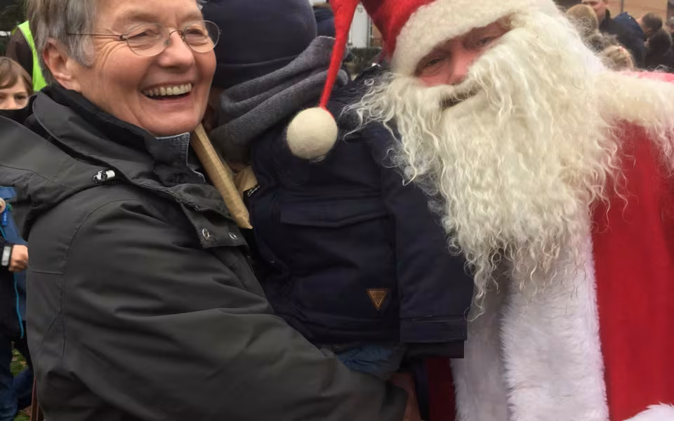 Julemanden er fundet på møllen i Ansager