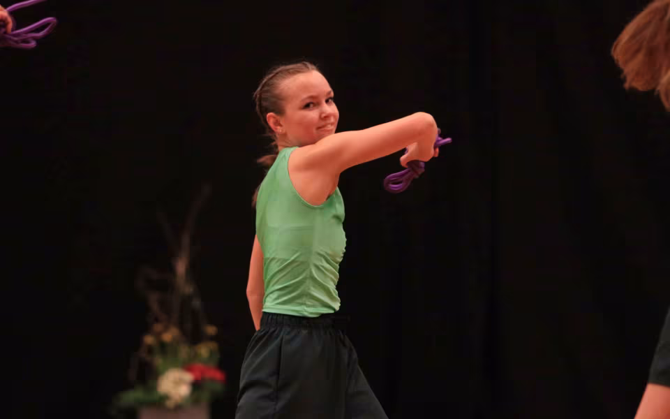 Stor succes ved DGI's opvisning