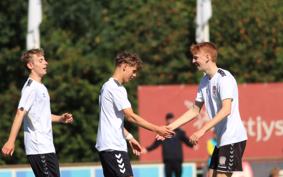 U-19 drenge fordobler point med remis