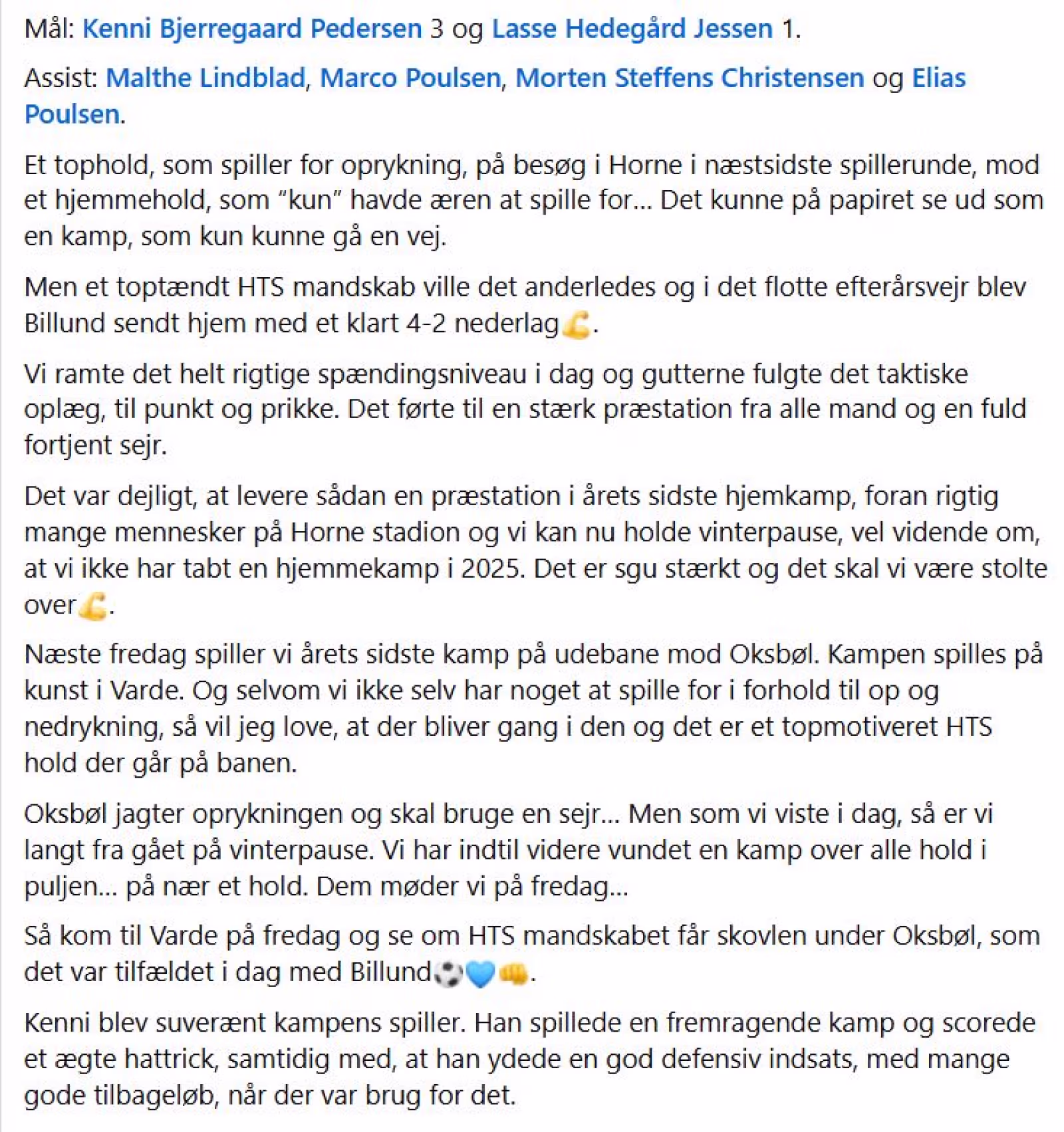UBESEJRET PÅ HJEMMEBANE I 2025